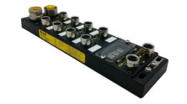 112095-5121, Sensor Distributor 2x M12, Socket, 4-Pole, D-Coded/8x M12, Socket, 5-Pole, A-Cod, Molex