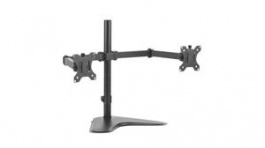 8043701, Adjustable Dual Monitor Stand, 75x75/100x100, 16kg, Fellowes