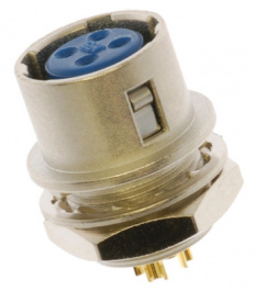 HR10A-7R-4S(73), Разъем: круглый; гнездо; HR10; "мама"; PIN: 4; push-pull; 2А; пайка, Hirose