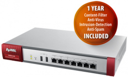 USG110-EU0102F, ZyWALL USG110 + service bundle (1 year), ZYXEL