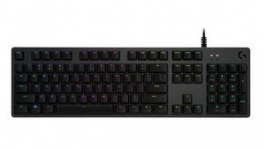 920-009364, LightSync RGB Gaming Keyboard GX Red, G512, FR France, AZERTY, USB, Cable, Logitech