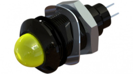 652-111-75, LED Indicator, yellow, 45 mcd, 110 VAC, Marl
