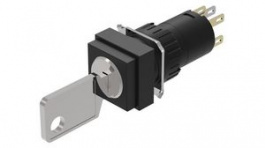 51-255.022D, Key-Operated Switch, 2 Positions, 90°, 1NC + 1NO, EAO