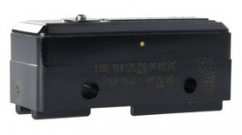 BZ-R, Микропереключатель; без рычага; SPDT; 15A/250ВAC; ON-(ON); 1; 2,5Н, Honeywell