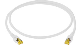 LKD 9AB2 6118 0000, Patchcable MegaLine F6-90 Cat.6A S/FTP White 30 m, Leoni Kerpen