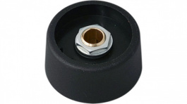 A3131069, Control knob without recess black 31 mm, OKW