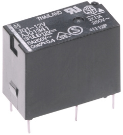JQ1A-5V-F, PCB power relay 5 VDC 200 mW, Panasonic