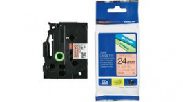 TZE-B51, Label Tape 24 mm Black on Orange 5 m, Brother