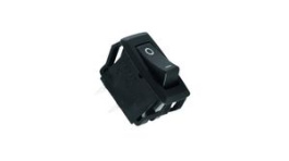 471005264152, Rocker Switch, NO, ON-OFF, IP40, Black, WURTH Elektronik