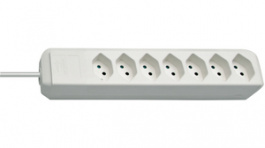 1157912, Eco-Line Power Strip, 2 m, White, Brennenstuhl