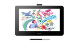DTC133W0B, Wacom One Creative Pen Display, USB/HDMI, Black, Wacom