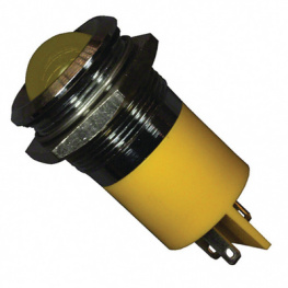 Q22P1CXXY12E, LED Indicator yellow 12 VDC, APEM
