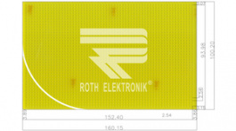 RE2011-LF, Prototyping board FR4 epoxy resin, Roth Elektronik