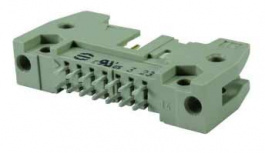 09185147904, IDC male connector/14 contacts/Straight solder pins/Standard connector/2.9 mm, Harting