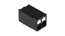 2086-1222, Wire-To-Board Terminal Block, THT, 3.5mm Pitch, Right Angle, Push-In, 2 Poles, Wago