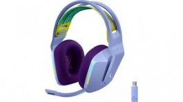 981-000890, LightSpeed RGB Gaming Headset, G733, Stereo, On-Ear, 20kHz, Wireless, Cream, Logitech