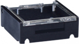 AT4171, Protective Guard black / transparent 20.4 x 20.5 x 7.5 mm, NKK Switches (NIKKAI, Nihon)