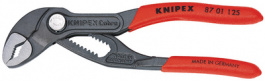 87 01 125, Щипцы; универсальные, типа Cobra; 125мм, Knipex