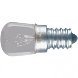 17376, Oven lamp transparent 230 V 15 W E14, Osram