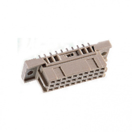 304-80066-03, Socket C/3 straight 13 mm, 30-pin DIN 41612, ept GmbH