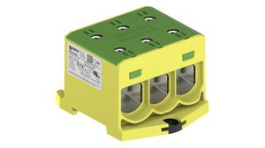 VC05-0241, Insulated Universal Connector, Screw, 3 Poles, 1kV, 640A, 25 ... 150mm², Green / Yellow, OUNEVA