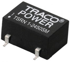 TSRN 1-24150SM, Преобразователь DC/DC 4.5...15.5 VDC 1000 mA, Traco Power