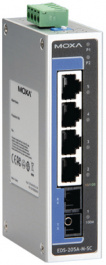 EDS-205A-M-SC, Switch 4x 10/100 1x 100FX SC/MM -, Moxa