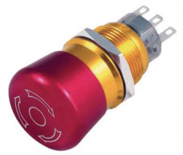 RND 210-00414, Twist to Release Anti-Vandal Switch, 1 Change-Over (CO), IP65 / IK02, RND Components