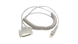 90A051340, RS232, DB25 Cable, 1.9m, Suitable for GM4100/GD4400/TD1100, Datalogic