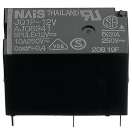 JQ1PB-5, PCB power relay 5 VDC 400 mW, Panasonic