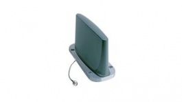 1399.99.0026, Railway Rooftop Antenna 380 ... 694 MHz/698 ... 960 MHz/1.35 ... 1.52 GHz/1.57 ... 1.61 GHz/1.71 ... 2.7 GHz/1.85 ... 2 GHz/2.7 ... 3.3 GHz/3.3 ... 4.9 GHz/4.9 ... 6.4 GHz 8 dBi Fe, Huber+Suhner
