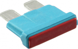 166.7000.5152, Предохранитель: плавкая вставка; 15А; 80ВDC; на корпус; 19мм; медь, Littelfuse