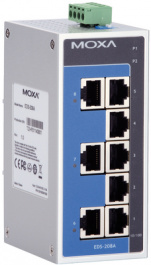 EDS-208A-T, Switch 8x 10/100 - -, Moxa