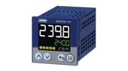 702111/8-4100-25, Universal Compact Controller, diraTRON, 30V, Output Type Logic/Relay/Serial, 45x45mm, JUMO