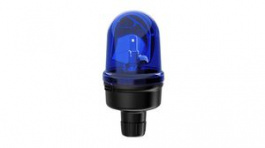 885.540.75, Rotating Mirror Beacon Blue 24VAC / DC LED, WERMA Signaltechnik