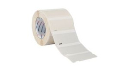 TAG6TD1-1209-WHCL-1209-CL/WH [500 шт], Self-Laminating Labels, Thermal Transfer, Vinyl, 50.8 x 25.4mm, 500pcs, Transparent / White, HellermannTyton