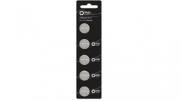 RND 305-00072, Lithium Button Cell Battery CR3032, Pack of 5 pieces, RND power
