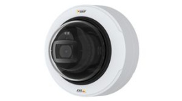 01595-001, Indoor Camera, Fixed Dome, 1/2.7 CMOS, 104°, 2592 x 1944, White, AXIS