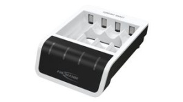 1001-0092, 4-Slot Battery Charger, Comfort Smart, NiMH/NiCd, AA/AAA, Ansmann