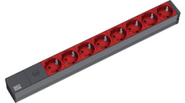 333.538, Power distribution unit, Fuse, 8xF (CEE 7/3), 2 m, Bachmann