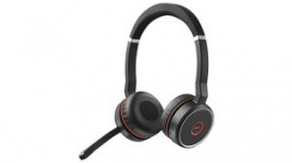 7599-832-109, Evolve 75 MS Duo Headset Stereo Black, Jabra