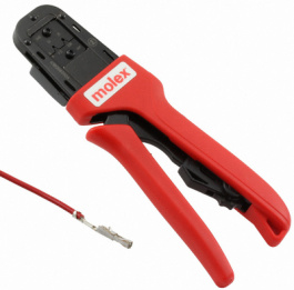 63825-8200, Crimping plier AWG 28..26 26 28, Molex