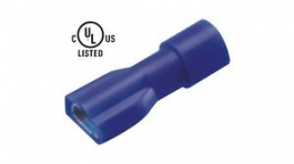 RND 465-00514 [100 шт], Blade Receptacle Nylon Blue 6.3 x 0.8 mm Pack of 100 pieces, RND Connect