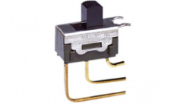 MS12ASG40, Переключатель: движковый; Пол: 2; SPDT; 0,1A/28ВAC; 0,1A/28ВDC, NKK Switches (NIKKAI, Nihon)