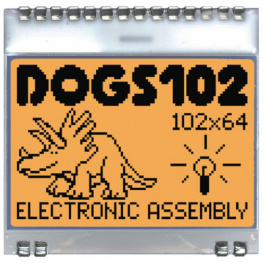 EA DOGS102W-6, LCD-graphic display 102 x 64 Pixel, Electronic Assembly
