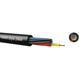 UL-LIYY 3XAWG26, 2464/1061, Control cable unshielded 3 x0.14 mm2 unshielded, Kabeltronik