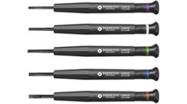 4-380-G, Screwdriver Set, Precision, Slotted, 5pcs, Bernstein