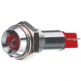 SMBD06204, Индикат.лампа: LED; вогнутый; зеленый; 24?28ВDC; Oотв: O6,2мм; IP67, SIGNAL-CONSTRUCT