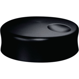 K1-DM-B60, Aluminium Knob black 39 mm, ELMA