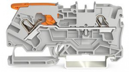2104-1201, Terminal block, Push-In, 2 Poles, 1.5 ... 4mm², Wago